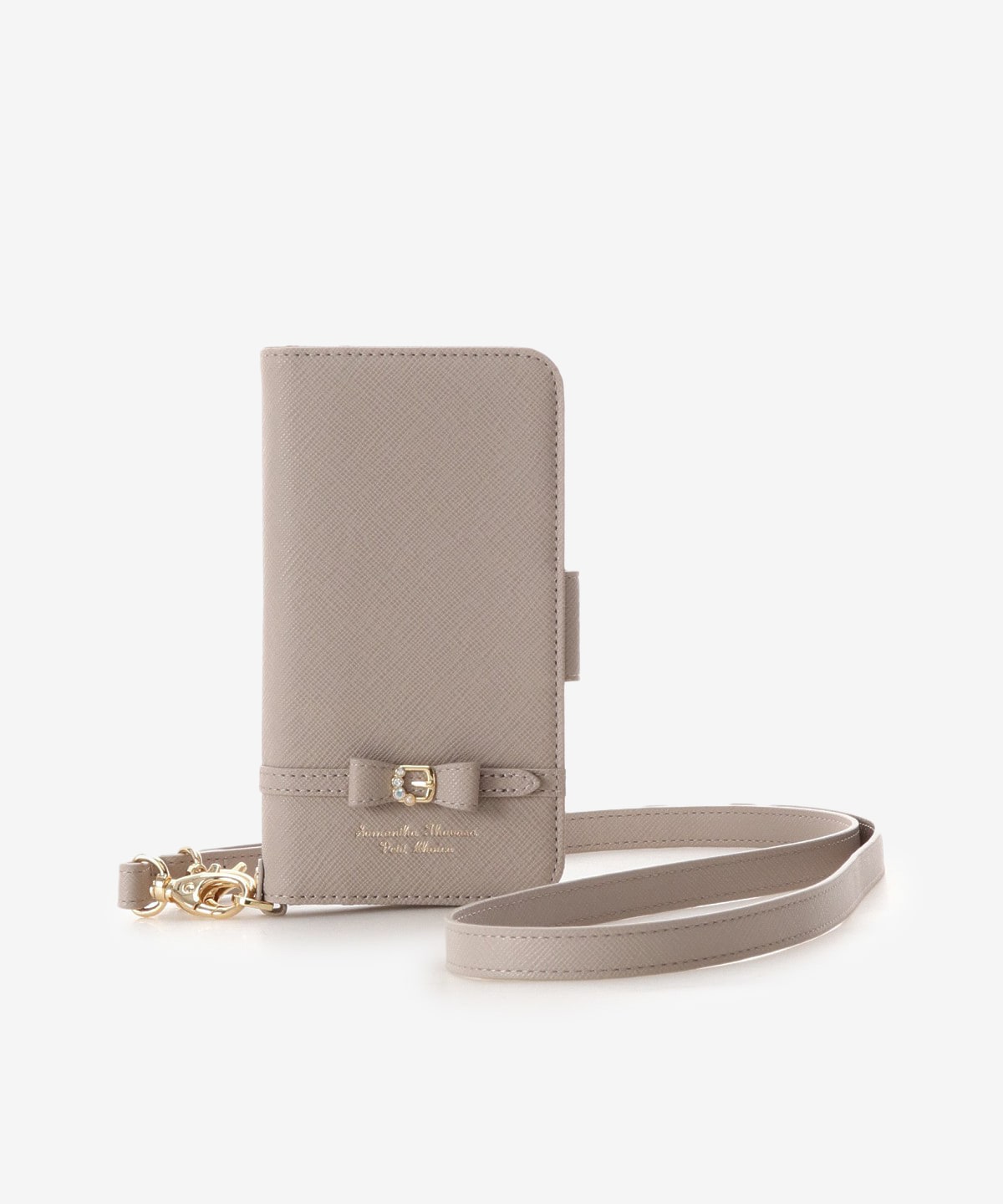 Samantha Thavasa Petit Choice - 【新品】サマンサタバサプチチョイス☆ビジューリボンベルトiPhoneケース サマンサタバサプチチョイス Samantha Thavasa Petit Choice