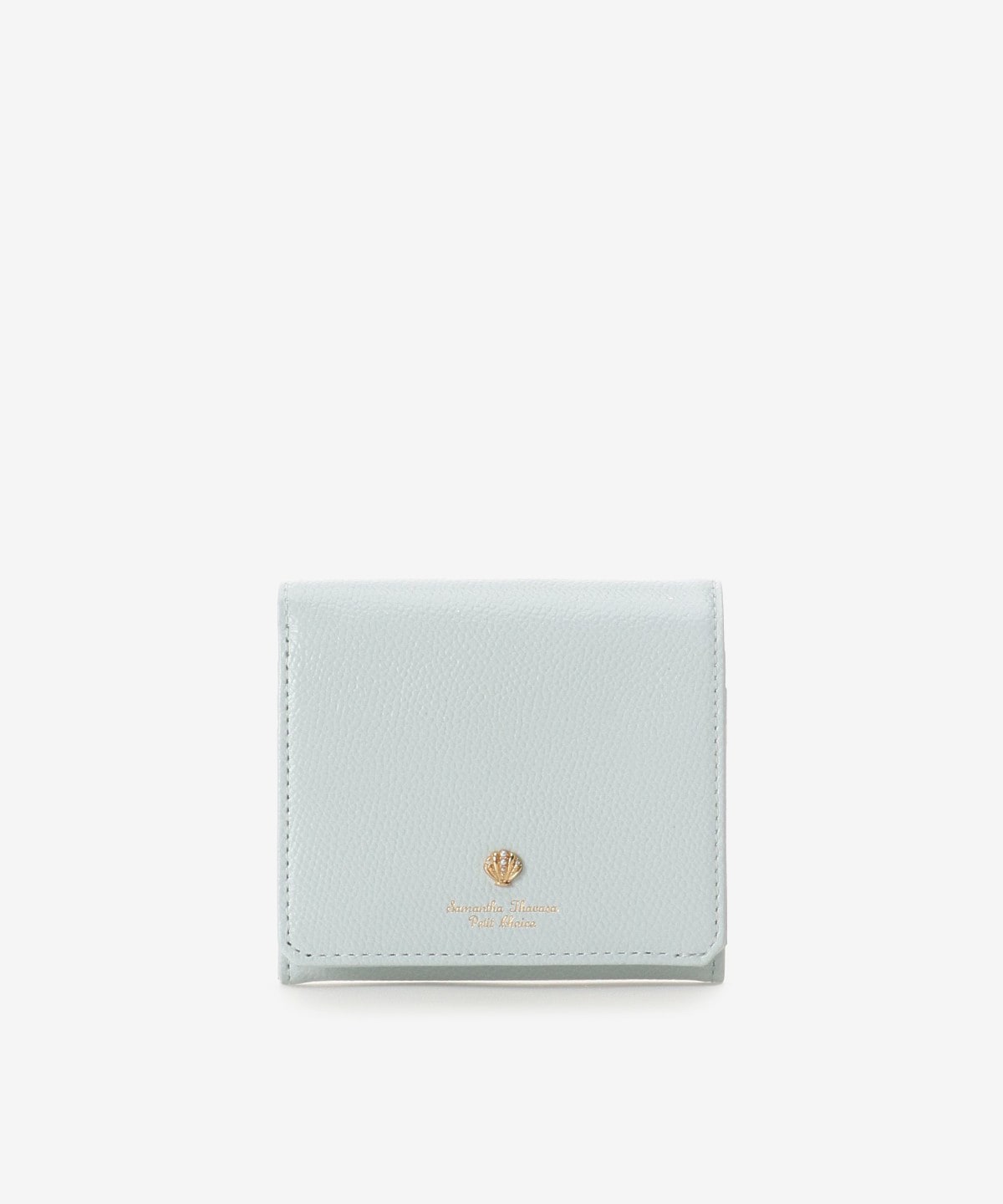 シェルモチーフBOX型折財布