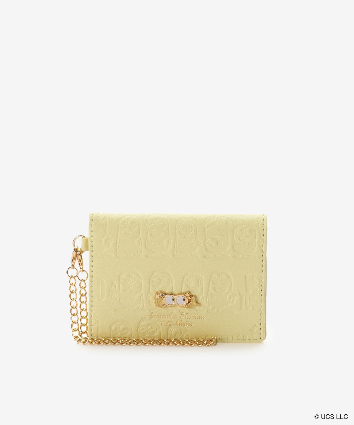 ミニオン コレクション ミニオン 型押しパスケース Free イエロー Samantha Thavasa Petit Choiceサマンサタバサグループ 公式オンラインショップ