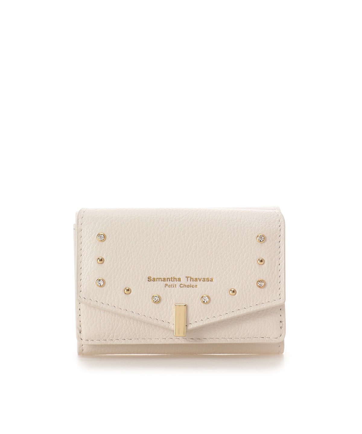 ゴールドスタッズ ミニ折財布