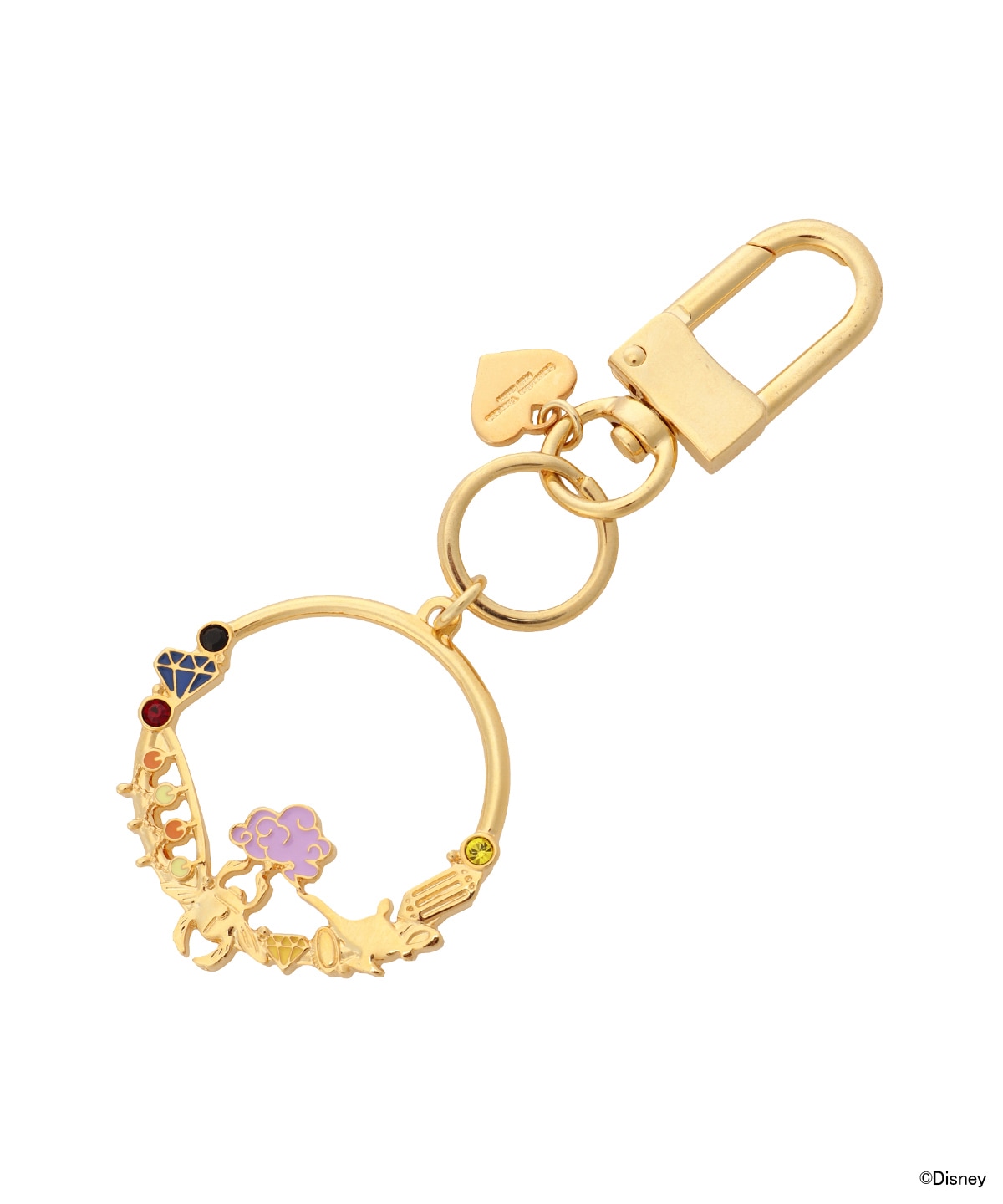 『ディズニー ツイステッドワンダーランド』「スカラビア寮」 キーリングチャーム