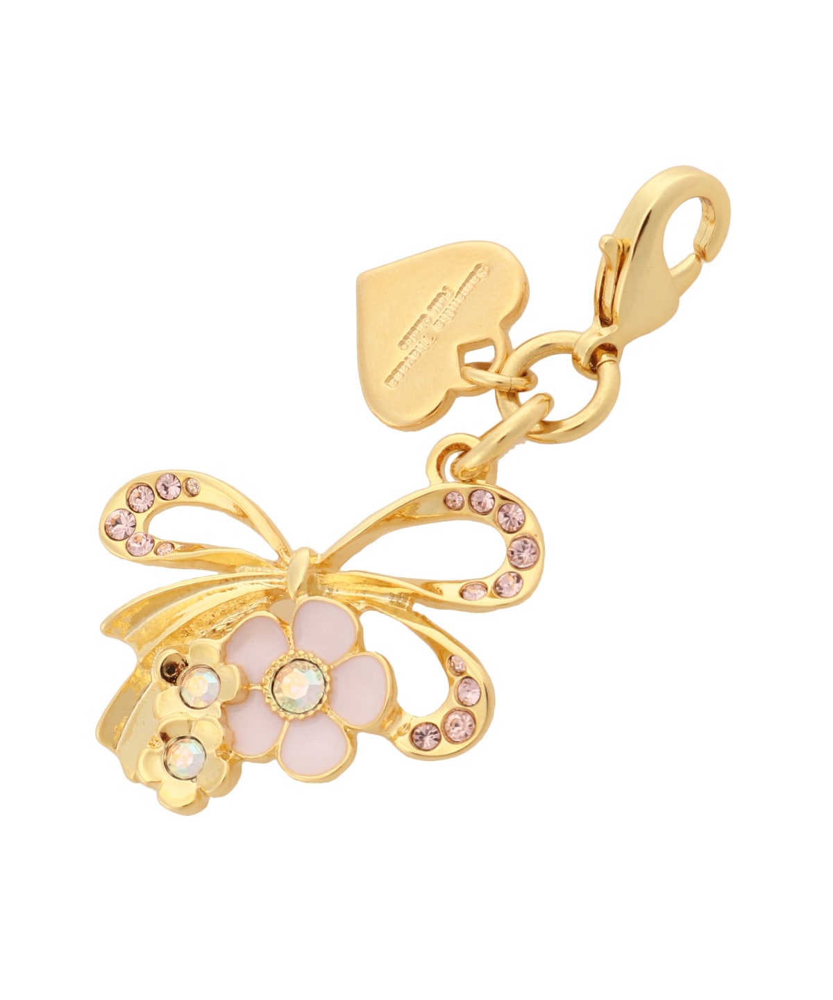 リボンフラワーファスナーチャーム