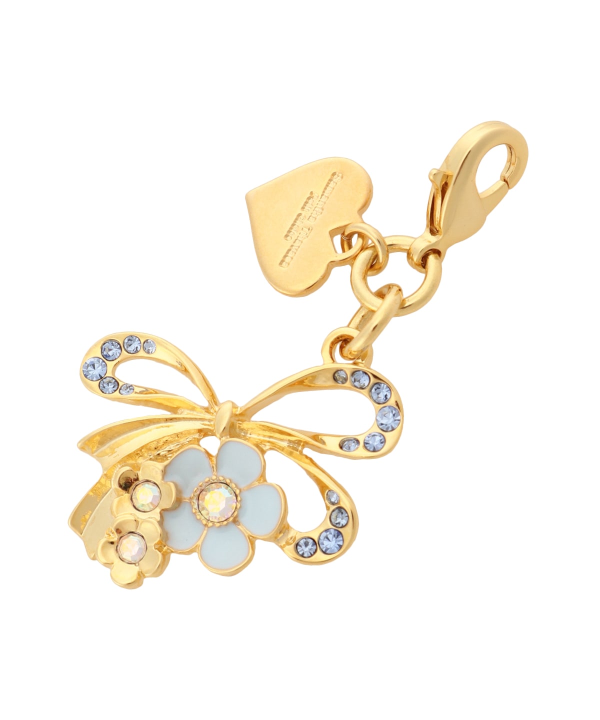 リボンフラワーファスナーチャーム