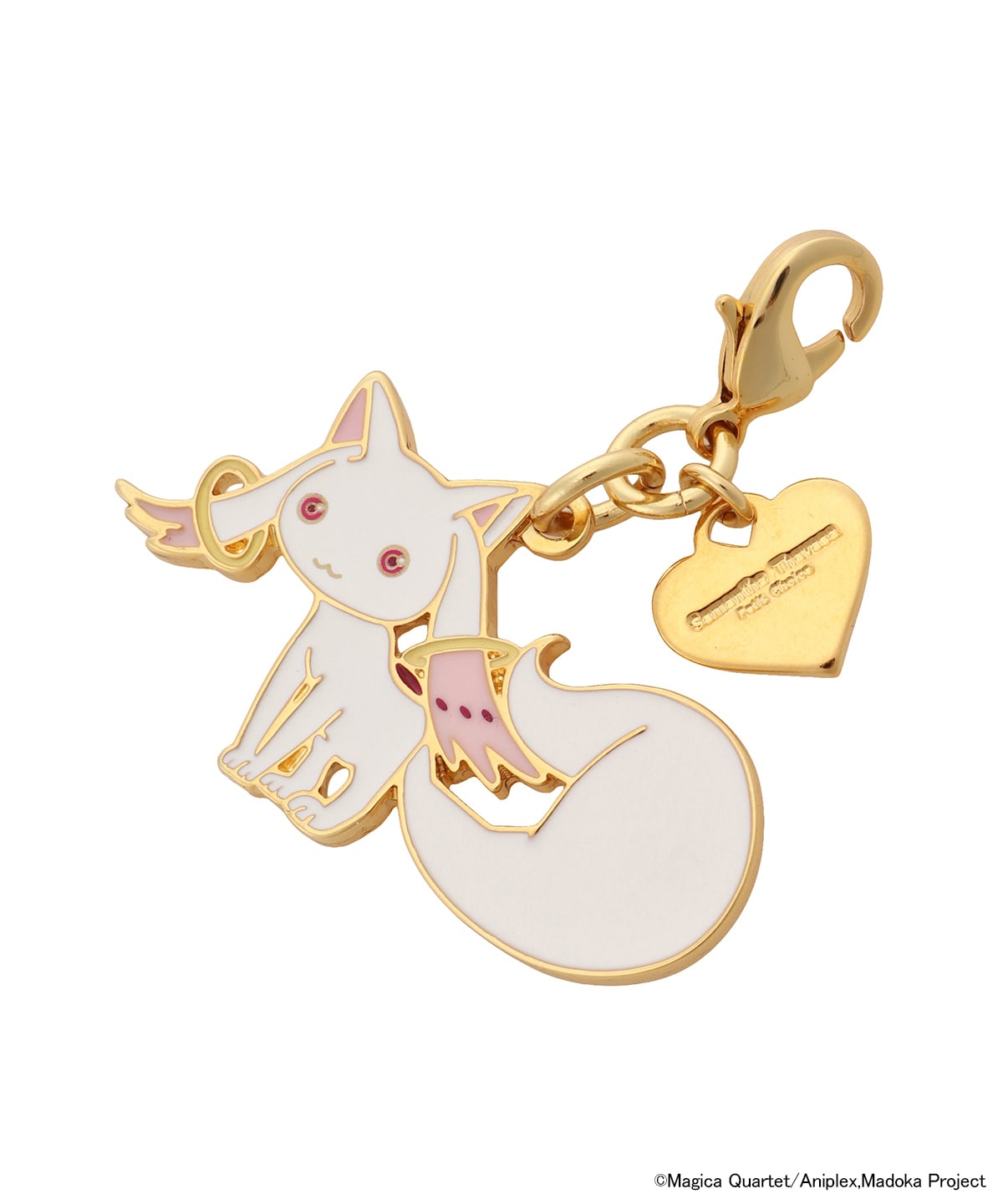 「魔法少女まどか☆マギカ」コレクション 「キュゥべえ」ファスナーチャーム