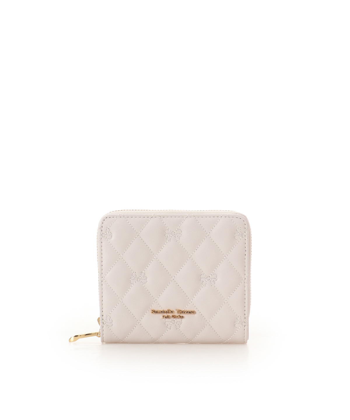 リボンキルト 折財布