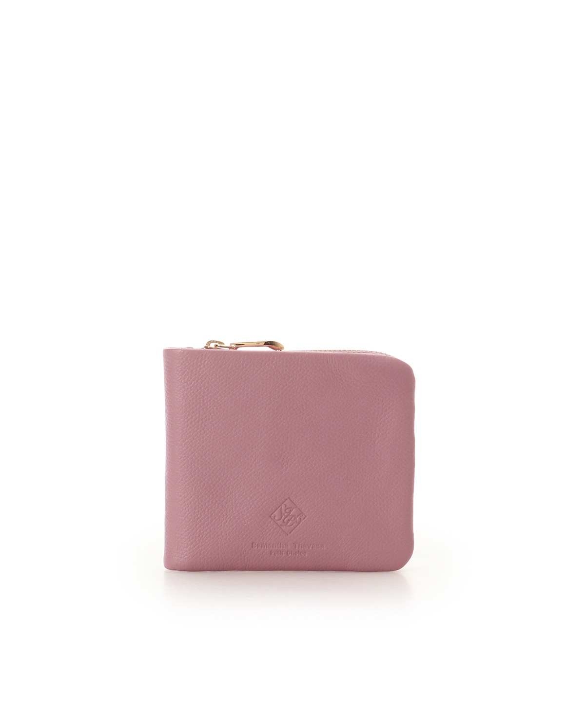 スクエアモチーフソフトレザー 折財布