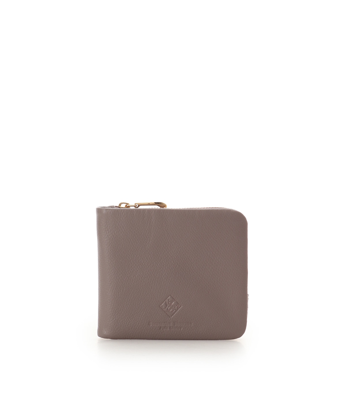 スクエアモチーフソフトレザー 折財布