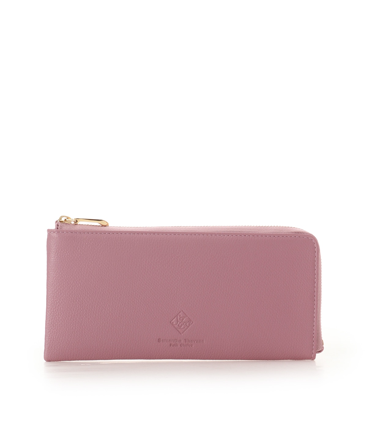 スクエアモチーフソフトレザー 長財布