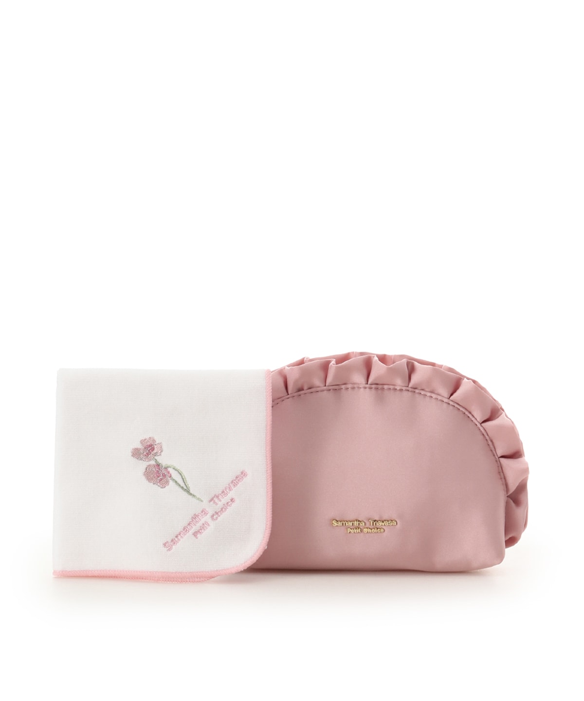 フリルポーチ（ハンカチセット）