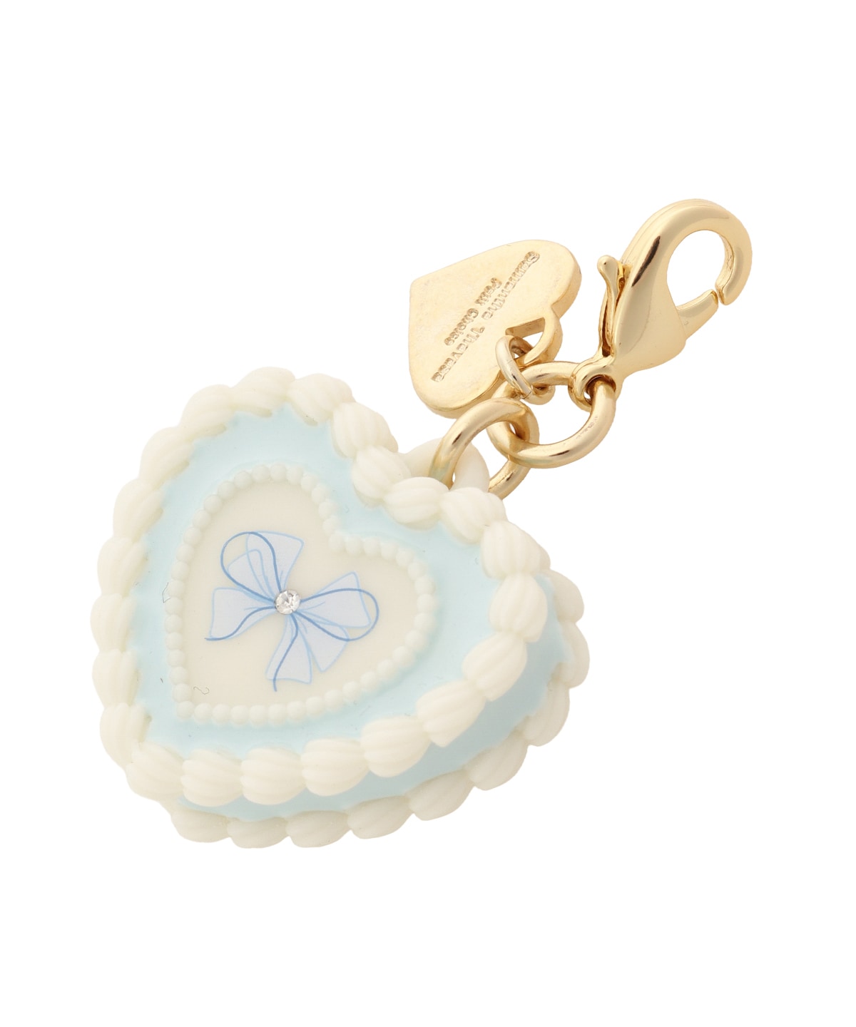 ハート型ケーキ ファスナーチャーム