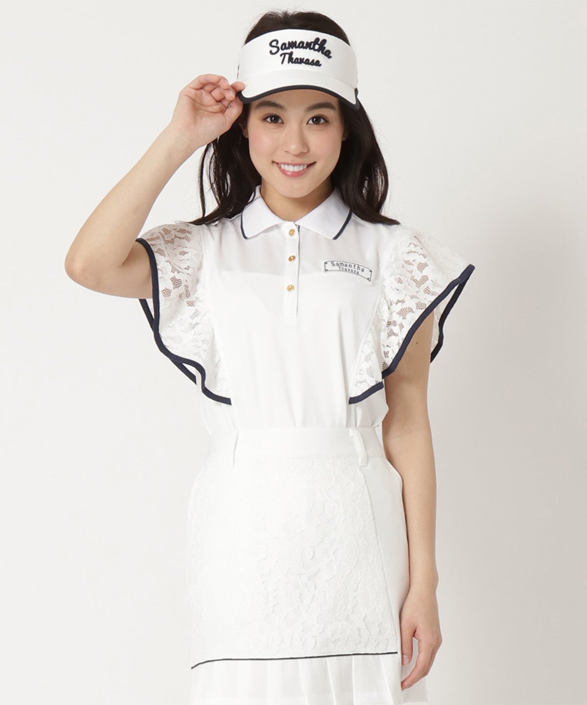 新品 サマンサタバサ 渡辺美優紀さんコラボ ゴルフ ワンピース モカ 