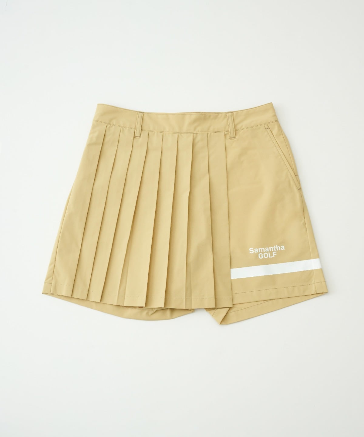 ラインプリーツショートパンツ