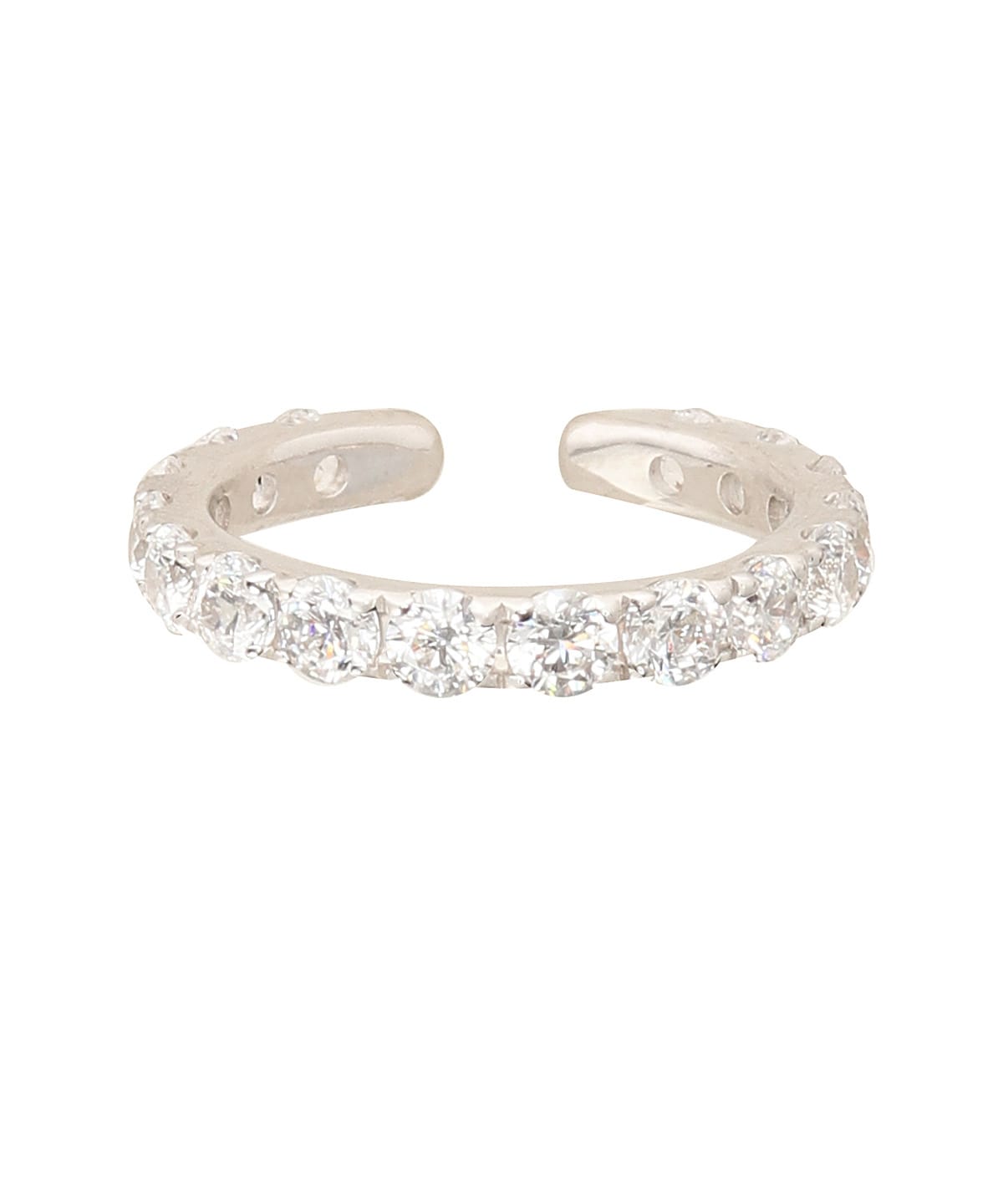 パヴェタイプストーン　イヤーカフ（小）