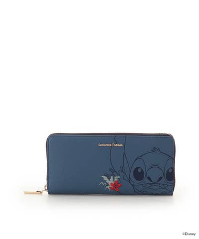 スティッチ」コレクション 長財布（スティッチ）(FREE ダルブルー