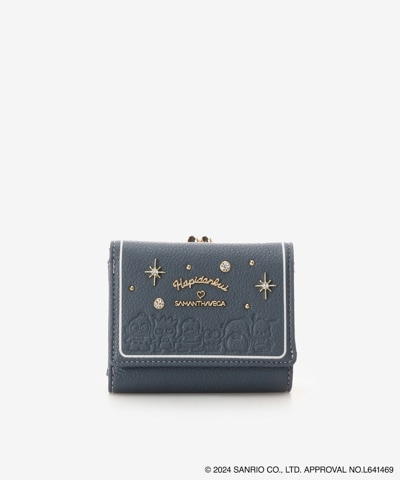 【はぴだんぶいコレクション】ビジュー折財布