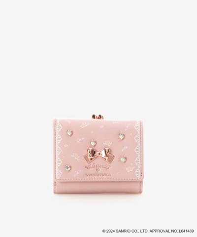 【ウィッシュミーメルコレクション】ビジュー折財布