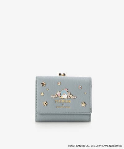 【タキシードサムコレクション】ビジュー折財布