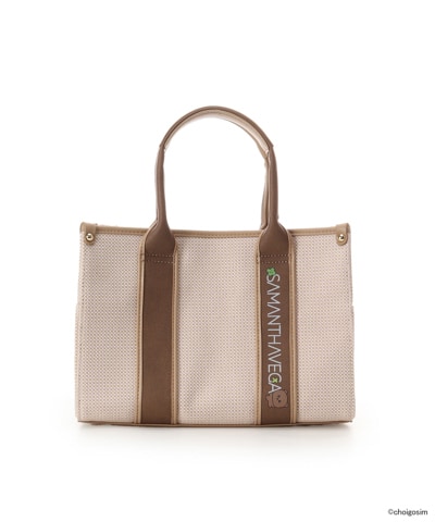 チェゴシム×SAMANTHAVEGA　「くまゴシム」ロゴテープバッグ