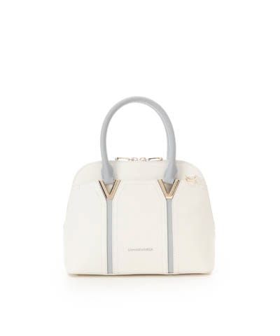 Vカットショルダーバッグ