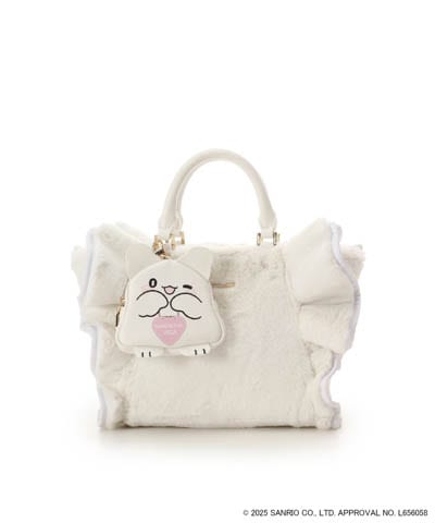 はなまるページ はなまるおばけ」ハンドバッグ(FREE ホワイト): SAMANTHAVEGA