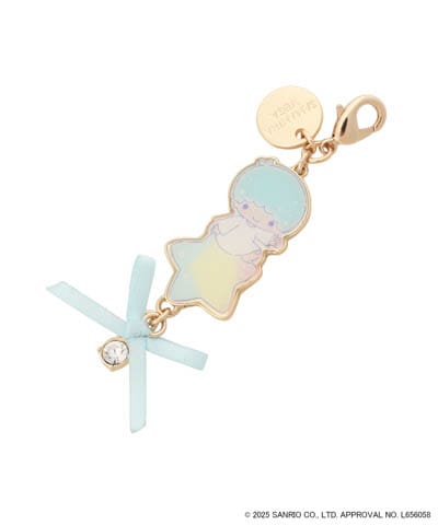 『リトルツインスターズ』（キキ）ファスナーチャーム