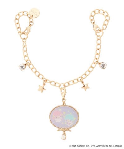 『リトルツインスターズ』（キキ＆ララ）バッグチャーム