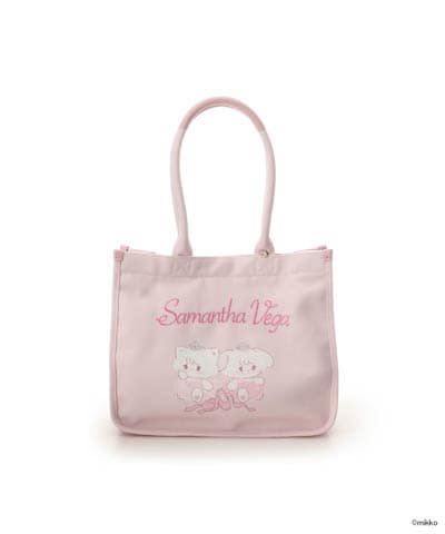 Lil ala mode×SAMANTHAVEGAコレクション キャンバストートバッグ(FREE