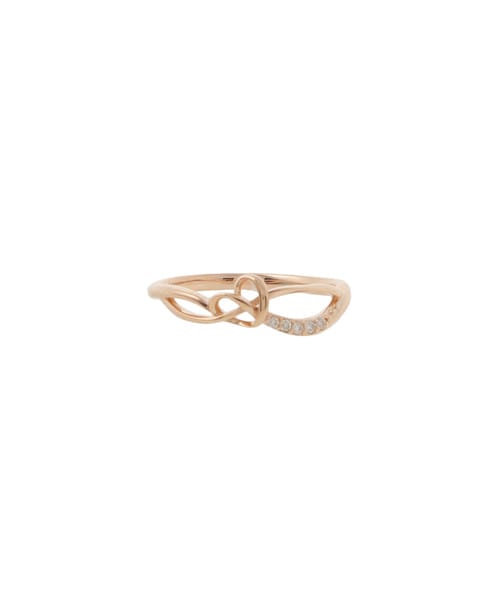K10 PG InfinityLoveKnot リング