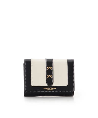 ダブルリボン 折財布