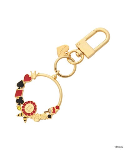 『ディズニー ツイステッドワンダーランド』「ハーツラビュル寮」 キーリングチャーム