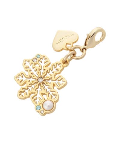 スノークリスタル ファスナーチャーム