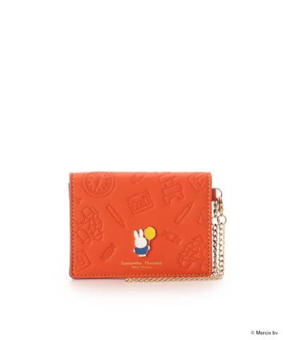 ミッフィーコレクション」パスケース(FREE オレンジ): Samantha
