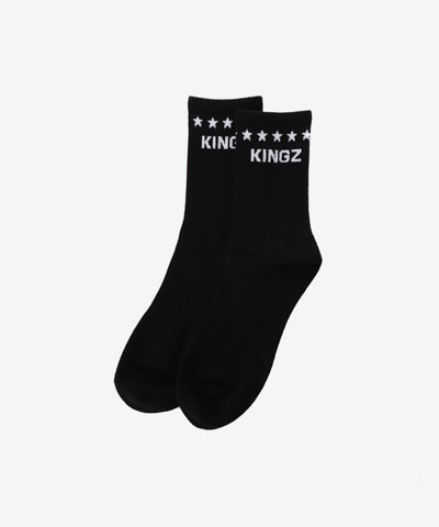 KINGZロゴ ロング丈ソックス