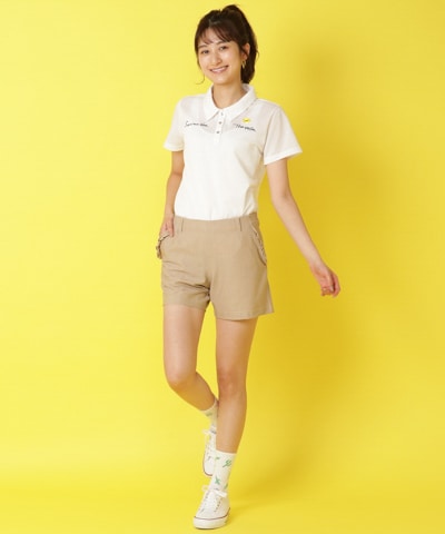 ギャバストレッチショートパンツ