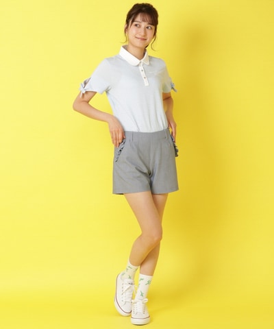 ギャバストレッチショートパンツ