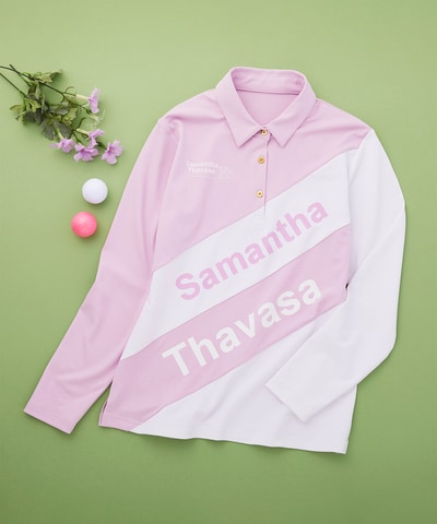 Samantha Thavasa　ゴルフポロシャツ　サイズS 　サイン入り 00772321200008_20_mn_1_l.jpg