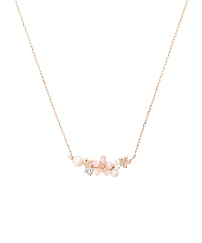 K10 PG SAKURA パールネックレス(40cm K10 PG): Samantha Jewelry K10 PG SAKURA パールネックレス(40cm K10 PG): Samantha Jewelry
