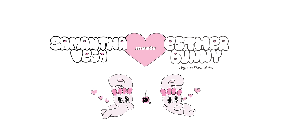 Samanthavega Meets Esther Bunny エスターバニーサマンサタバサグループ 公式オンラインショップ Samanthavega Meets Esther Bunny エスターバニーサマンサタバサグループ 公式オンラインショップ