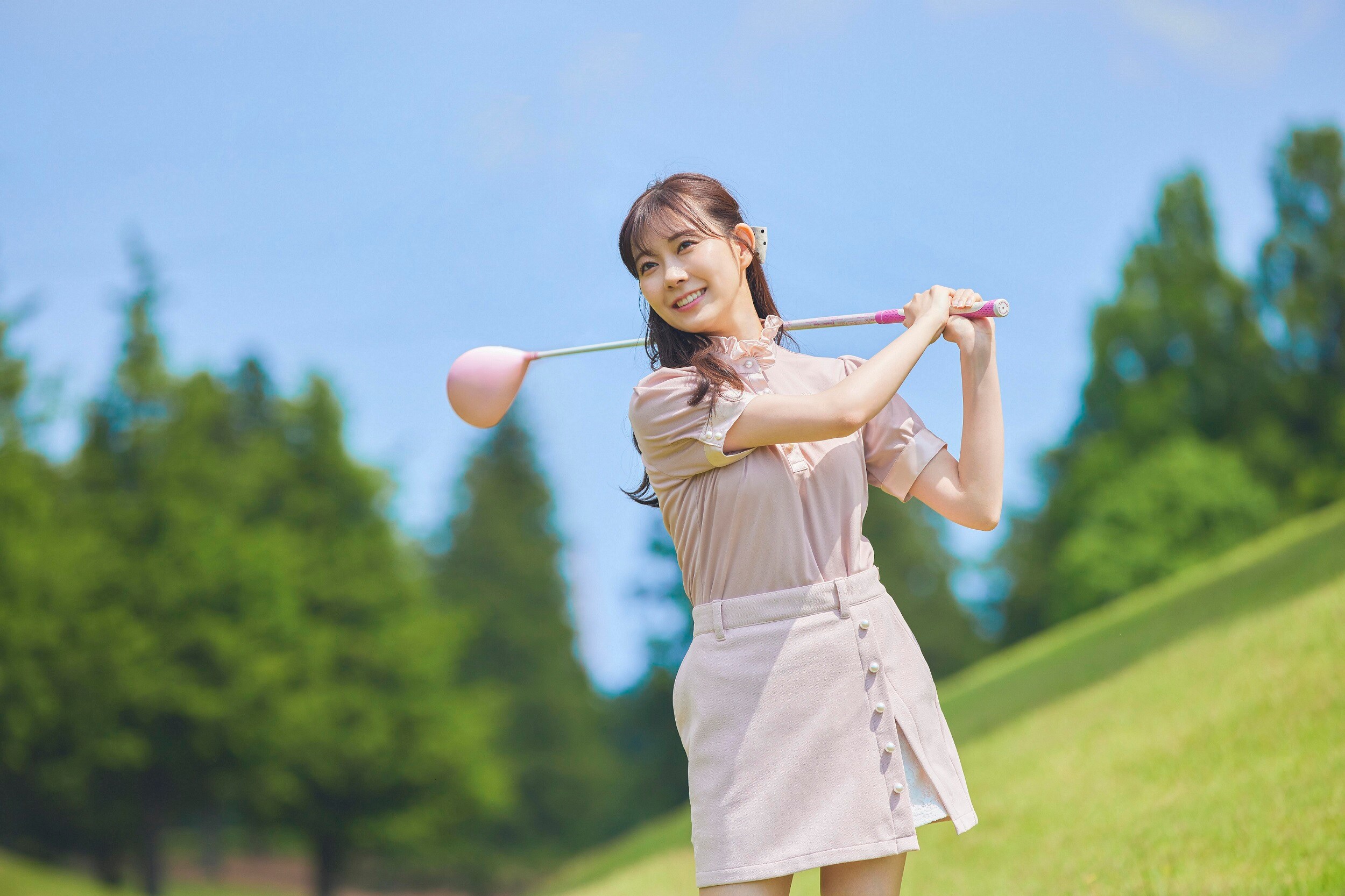 MIYUKI WATANABE meets Samantha GOLF