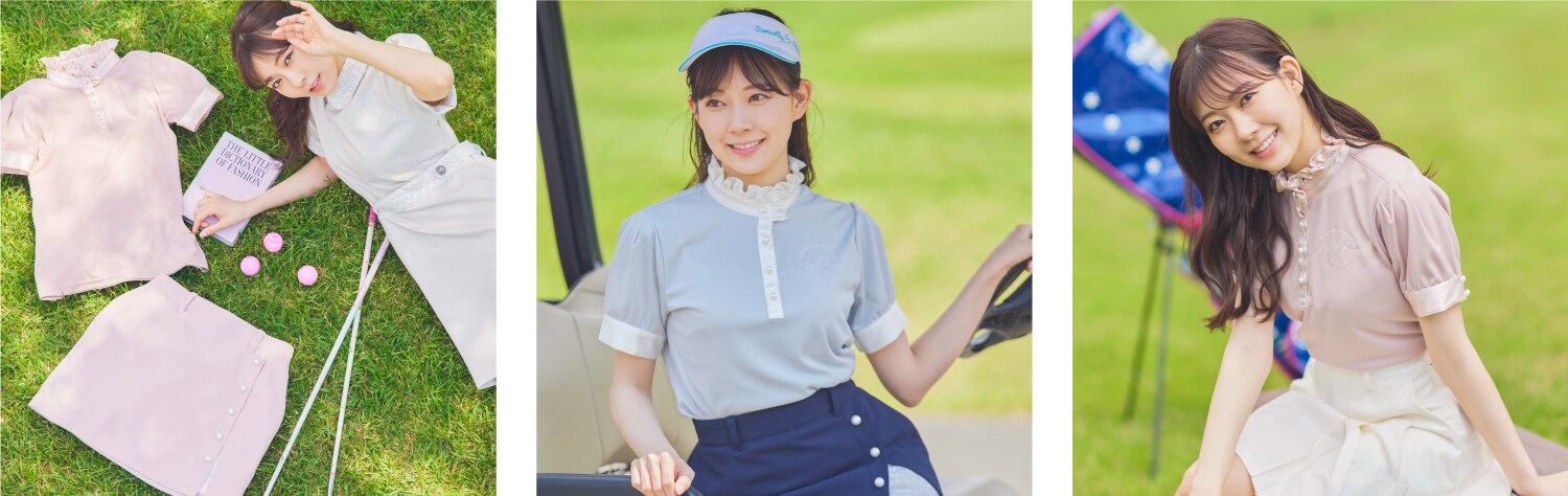 MIYUKI WATANABE meets Samantha GOLF