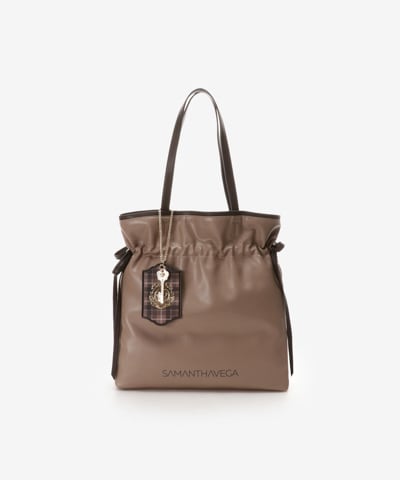 巾着型トートバッグ