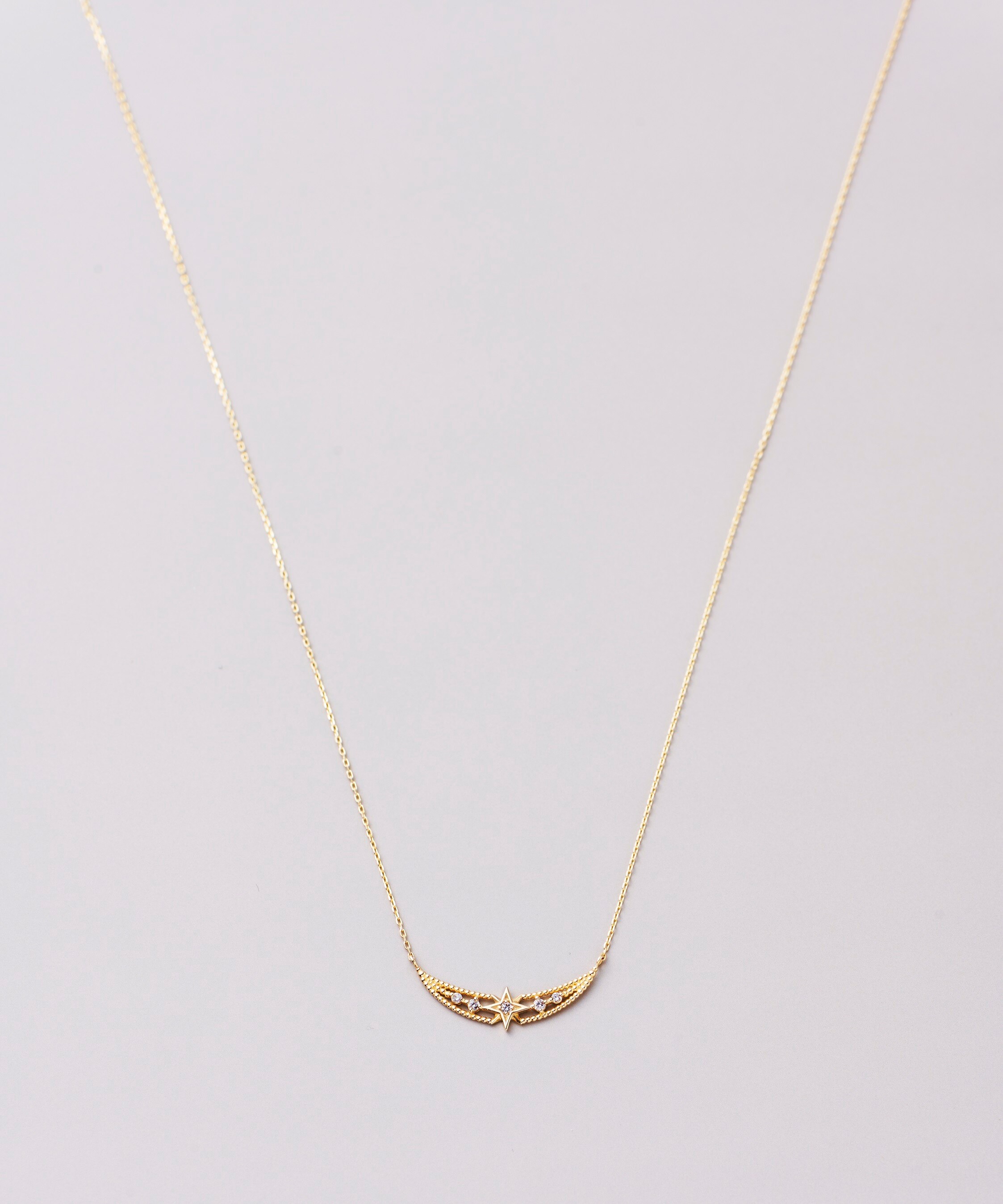 スターレースダイヤモンドネックレス